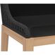 Sorrento 40.75 inch Arashi Black Outdoor Counter Stool